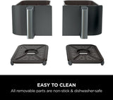 Ninja Foodi MAX Dual Zone 9.5L Air Fryer, 2 Drawers, Black AF400UK