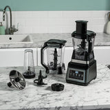Ninja 3-in-1 Food Processor & Blender with Auto-iQ, Black BN800UK