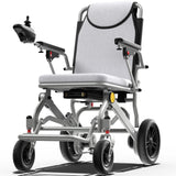 Ultra Lightweight Foldable Electric Wheelchair - 18+ Mile Range, Carbon Fiber & Aluminum Frame, Portable All-Terrain Power Chair